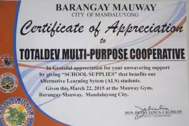 TotalDev Recognition Award